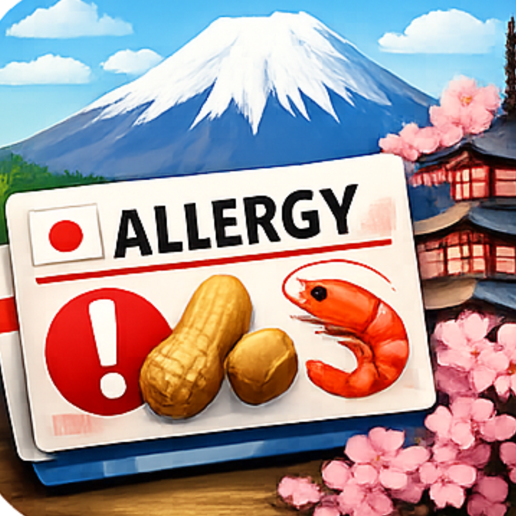 AllergyCardJapan app icon